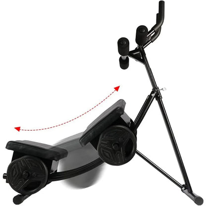 BIGTREE Fitness Ab Machine, Core & Abdominal Workout Equipment Sports Strength Training Adjustable Height on Neck，