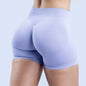 Impact Shorts with Logo Low Waist Seamless Yoga Shorts Scrunch Bum Gym Shorts Workout Biker Short Stretch Fitness Clothing