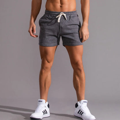 Summer Men Gym Sport Shorts Cotton Running Shorts Male Quick Dry Training Fitness Shorts Crossfit Basketball Shorts Gym Clothing