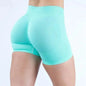 Impact Shorts with Logo Low Waist Seamless Yoga Shorts Scrunch Bum Gym Shorts Workout Biker Short Stretch Fitness Clothing