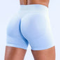 Impact Shorts with Logo Low Waist Seamless Yoga Shorts Scrunch Bum Gym Shorts Workout Biker Short Stretch Fitness Clothing