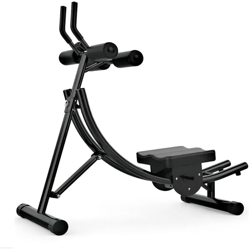 BIGTREE Fitness Ab Machine, Core & Abdominal Workout Equipment Sports Strength Training Adjustable Height on Neck，