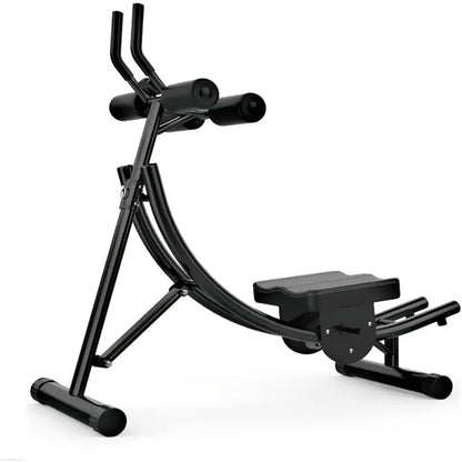 BIGTREE Fitness Ab Machine, Core & Abdominal Workout Equipment Sports Strength Training Adjustable Height on Neck，