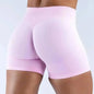 Impact Shorts with Logo Low Waist Seamless Yoga Shorts Scrunch Bum Gym Shorts Workout Biker Short Stretch Fitness Clothing